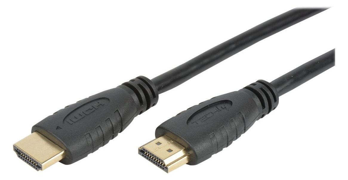 Techly HDMI-Kabel mit Ethernet - HDMI männlich zu HDMI männlich