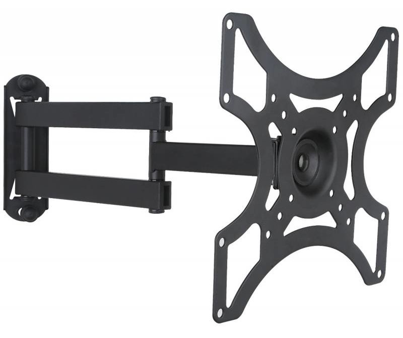 Techly Klammer - für LCD TV - Schwarz - Bildschirmgröße: 48-94 cm (19-37)