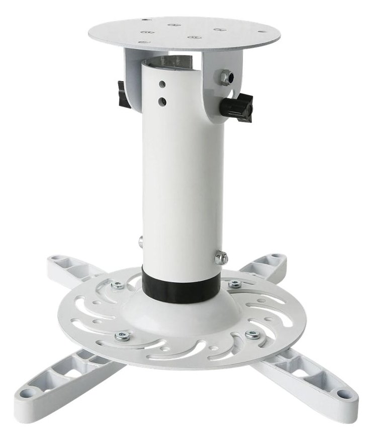 Techly Klammer - für Projektor - Aluminium, Stahl - Weiß