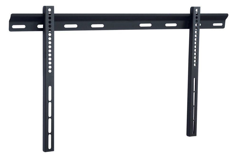 Techly Klammer - Ultra-dünn - für Flachbildschirm - Schwarz - Bildschirmgröße: 101.6-165.1 cm (40-65)