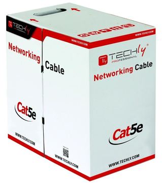 Techly Networking Cable Grey Cat5E U/Utp Utp - Kabel - Netzwerk von LumaTech