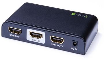 Techly Splitter HDMI 2 Way 4K*2K - Video-/Audio-Splitter von LumaTech