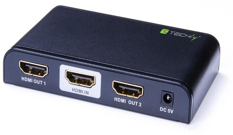 Techly Splitter HDMI 2 Way 4K*2K - Video-/Audio-Splitter