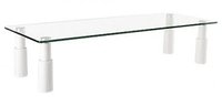 Techly Universal Ablagetisch aus Glas, 580 x 210 x 130 mm