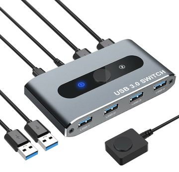 Techly USB 3.0 Schalter - 4-Port von LumaTech