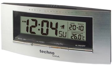 Technoline Techno Line WS 8005 - Wecker - rechteckig - elektronisch von LumaTech