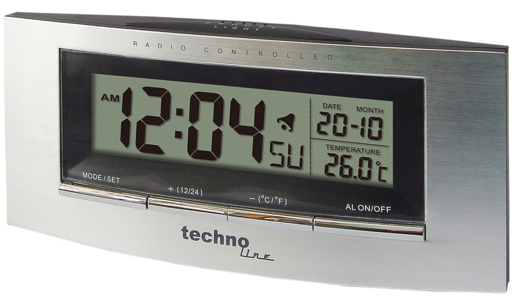 Technoline Techno Line WS 8005 - Wecker - rechteckig - elektronisch