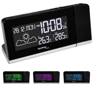 Technoline Techno Line WT 539 - Wetterstation - Schwarz von LumaTech