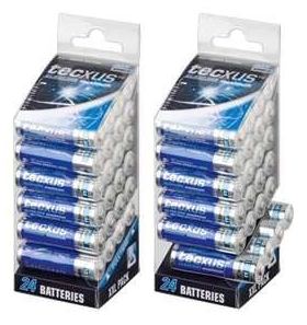 Tecxus Mignon - Batterie 24 x AA-Typ - Alkalisch von LumaTech