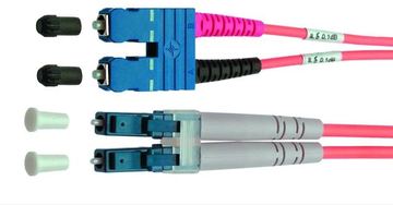 Telegärtner Karl Gärtner - Patch-Kabel - LC Single-Modus (M) zu SC Single-Modus (M) - 2 m - 9/125 Mikrom. von LumaTech