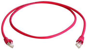 Telegärtner Karl Gärtner MP8 FS 600 - Crossover-Kabel - RJ-45 (M) zu RJ-45 (M) - 2 m - SFTP - CAT 7 - Rot von LumaTech