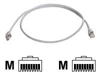 Telegärtner Karl Gärtner MP8 FS 600 - Patch-Kabel - RJ-45 (M) zu RJ-45 (M) - 4 m - SFTP - CAT 7 - Grau