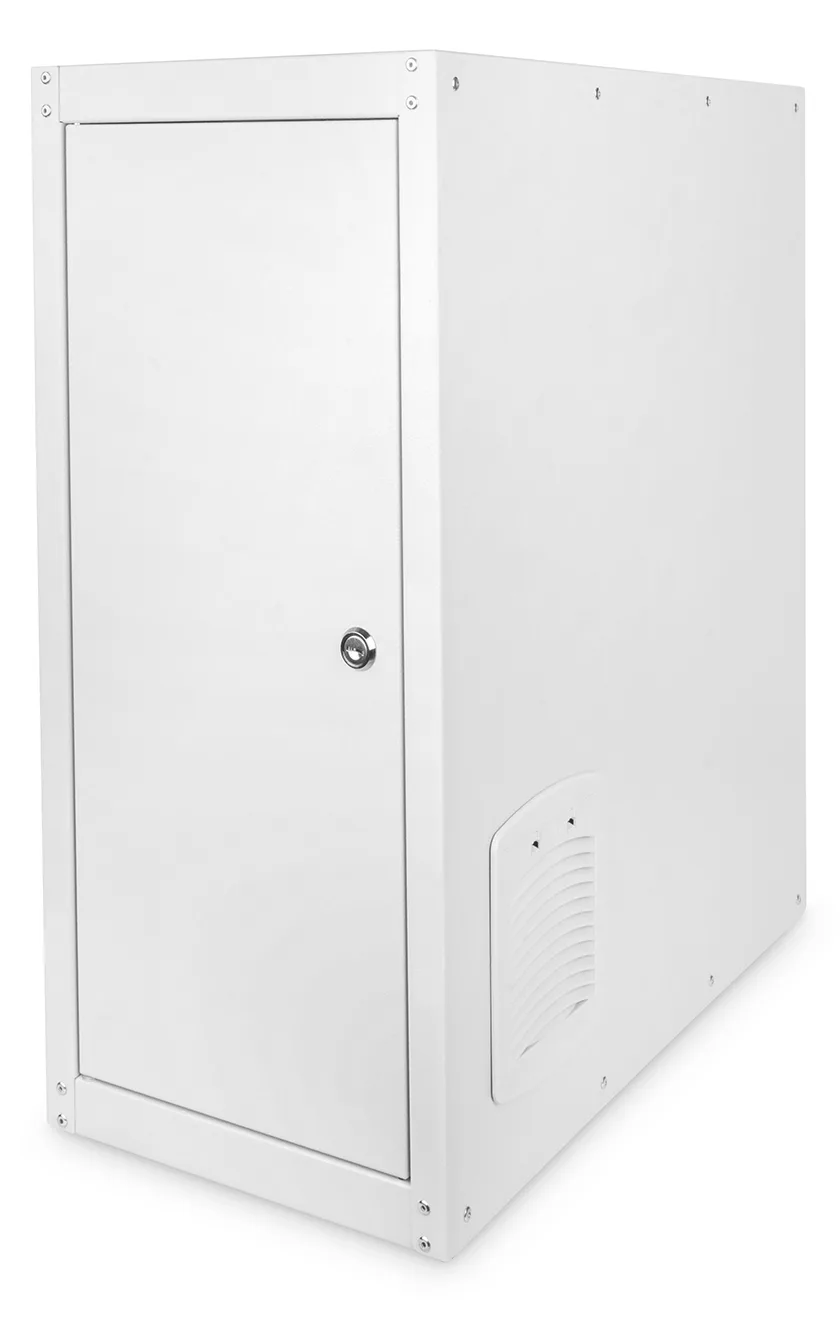 DIGITUS Computergehäuse mit eingebautem Filterlüfter und Nivellierfüßen, Ansicht 2