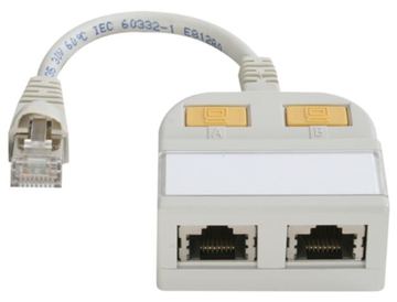 Telegärtner Karl Gärtner Telegärtner - Netzwerk-Splitter - RJ-45 (M) von LumaTech