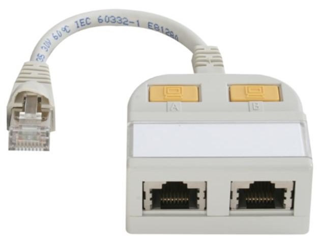 Telegärtner Karl Gärtner Telegärtner - Netzwerk-Splitter - RJ-45 (M)