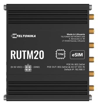 Teltonika · Router· RUTM20· Kompakter 5G von LumaTech
