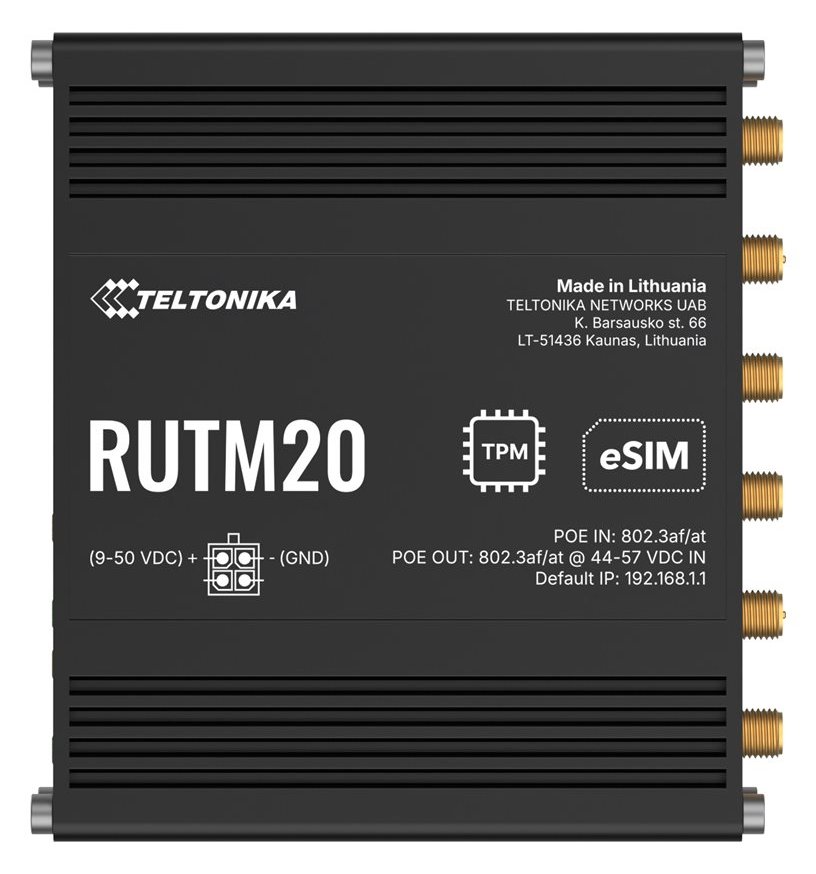 Teltonika · Router· RUTM20· Kompakter 5G
