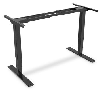 DIGITUS Elektrisch höhenverstellbares Tischgestell, Dual-Motor, 3-Stufen, Schwarz von LumaTech