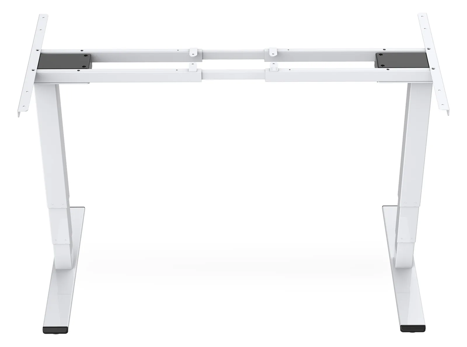 DIGITUS Elektrisch höhenverstellbares Tischgestell, Dual-Motor, 3-Stufen, Weiß, Ansicht 4