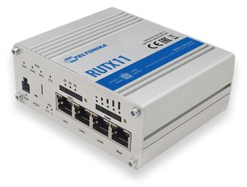 Teltonika RUTX11 - Wireless Router - WWAN - 4-Port-Switch von LumaTech