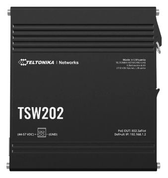 Teltonika TSW202 - Switch - managed - 8 x 10/100/1000 (PoE+) von LumaTech