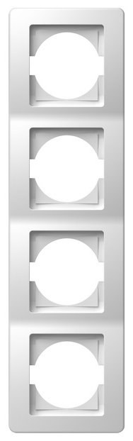 TEM Serie Ekonomik COVER PLATE EKONOMIK 4 VERTPW