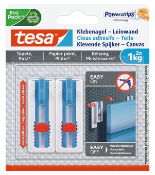 Tesa Klebenagel Leinwand für Tapeten & Putz 1kg von LumaTech