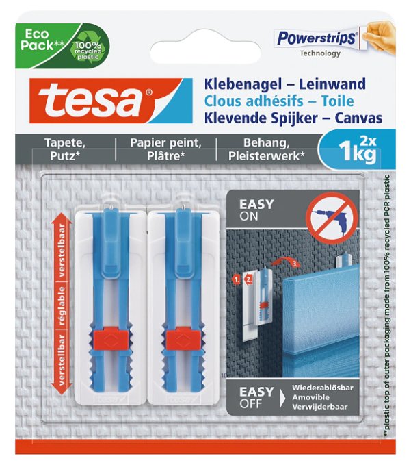 Tesa Klebenagel Leinwand für Tapeten & Putz 1kg