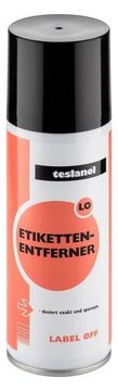 Teslanol Label Remover 200 ml - Gerätereinigungsspray - 200 ml - Orange - Weiß von LumaTech