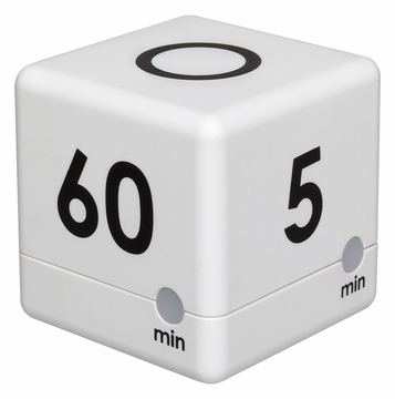 TFA Cube Timer - Küchenwecker schnurlos - weiß von LumaTech