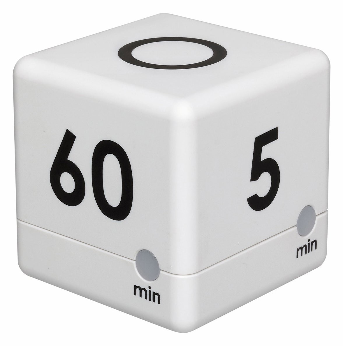 TFA Cube Timer - Küchenwecker schnurlos - weiß