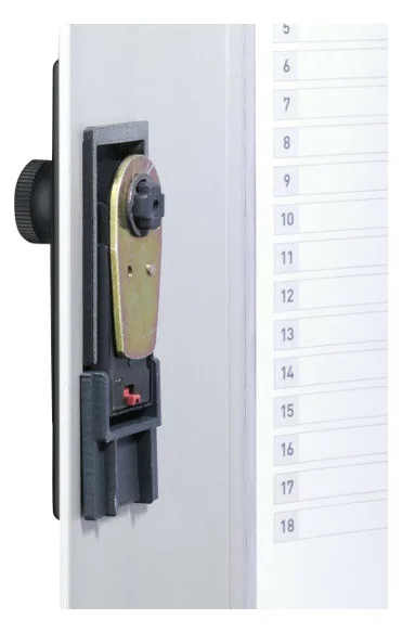 Durable KEY BOX CODE 18 - Silber - 18 Haken - Zahlenschloss - 302 x 118 x 280 mm, Ansicht 3