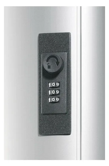 Durable KEY BOX CODE 18 - Silber - 18 Haken - Zahlenschloss - 302 x 118 x 280 mm, Ansicht 4