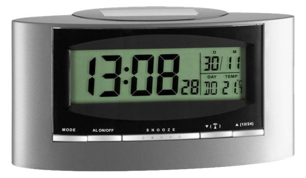 TFA Solar - Uhr - elektronisch - Schreibtisch