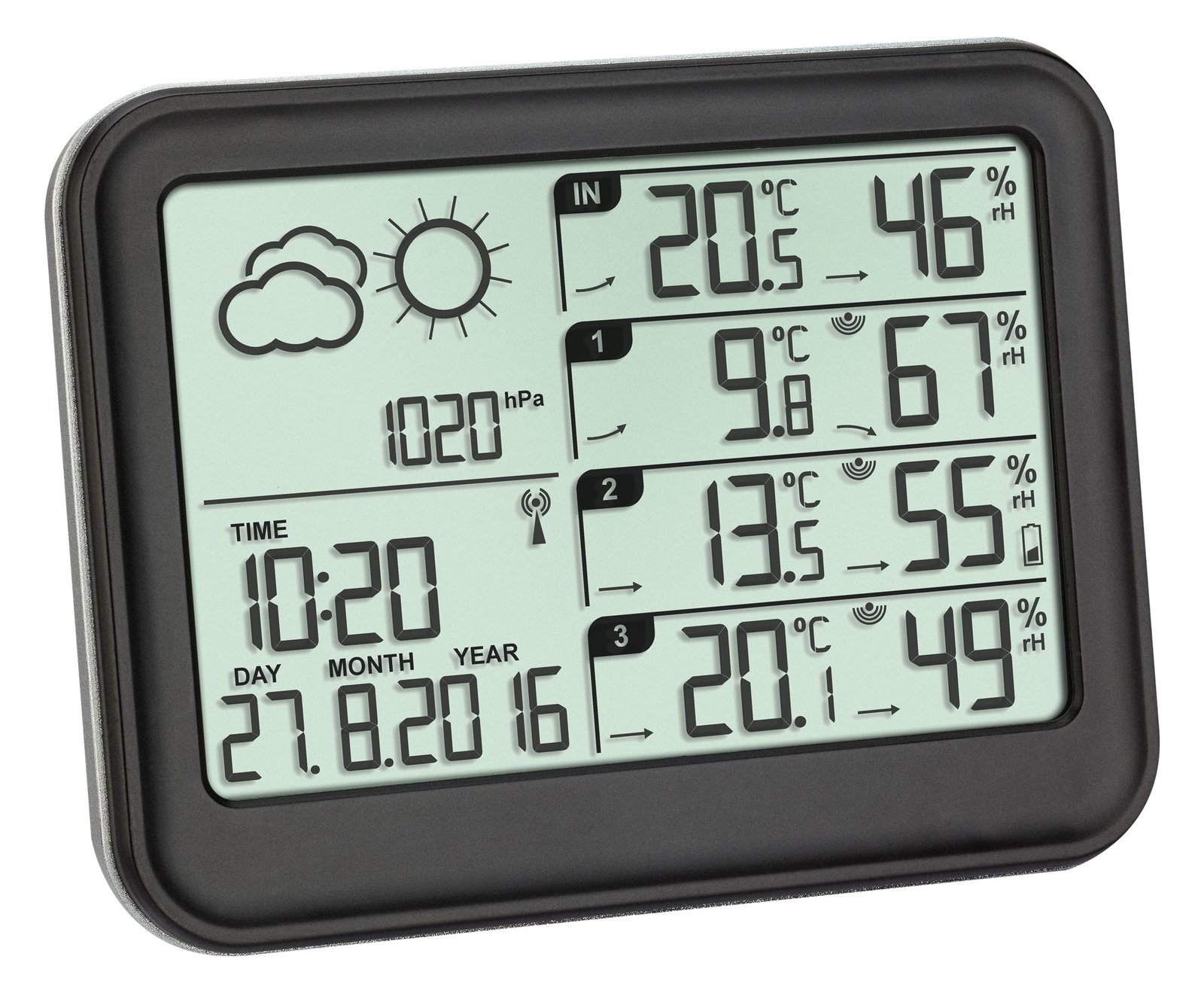 TFA View - Wetterstation - Schwarz