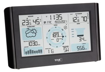 TFA Weather Pro - Wetterstation - Schwarz von LumaTech