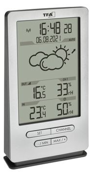 TFA XENA - Wetterstation - Silber von LumaTech