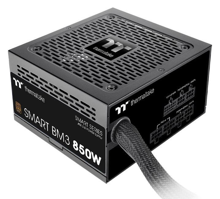 Thermaltake PS-SPD-0850MNFABE-3 - 850 W - 100 - 240 V - 50/60 Hz - 15 A - Aktiv - 110 W