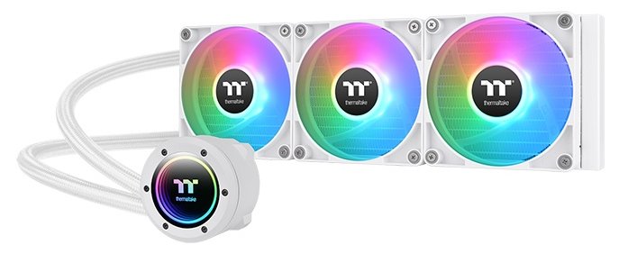 Thermaltake TH360 ARGB Sync V2 - Snow Edition - Prozessor-Luftkühler - (für: LGA1156, AM2, AM2+, AM3, LGA1155, AM3+)