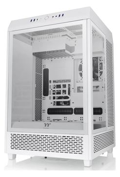 Thermaltake The Tower 500 Snow - Mid tower - E-ATX - Seitenteil mit Fenster (gehärtetes Glas) von LumaTech