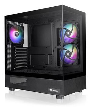 Thermaltake View 270 Plus TG ARGB - Mid tower - E-ATX - Seitenteil mit Fenster (gehärtetes Glas) von LumaTech