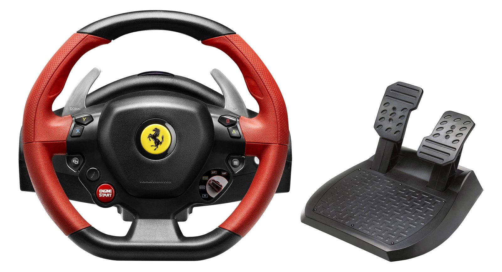 ThrustMaster Ferrari 458 Spider - Lenkrad- und Pedale-Set