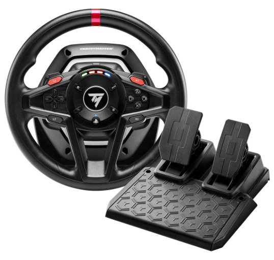 ThrustMaster Lenkrad T128P Simtask Pack FF Wheel PST/PC - Lenkrad