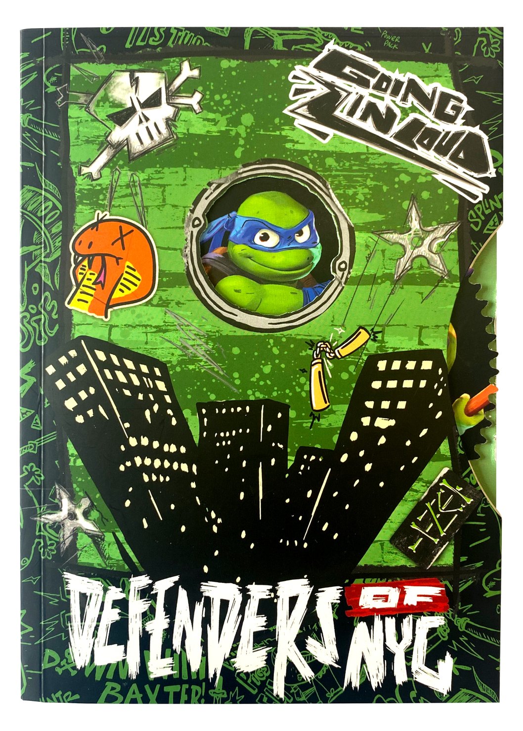 Thumbs Up ! Notizbuch - TMNT - Spinner