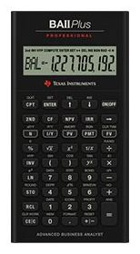 TI BAII PLUS PROFESSIONAL - Finanz-Taschenrechner von LumaTech