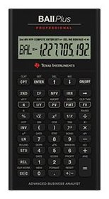 TI BAII PLUS PROFESSIONAL - Finanz-Taschenrechner