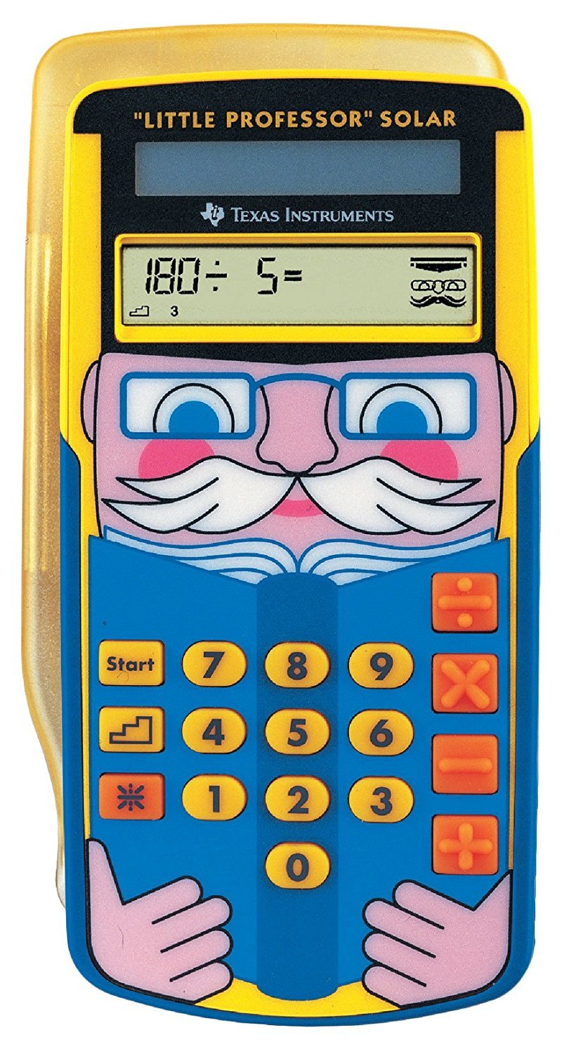 TI Little Professor Solar - Tasche - Grafikrechner - 8 Ziffern - 1 Zeilen - Solar - Mehrfarben
