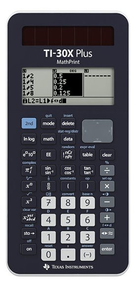 TI TI-30X Plus MathPrint - Wissenschaftlicher Taschenrechner