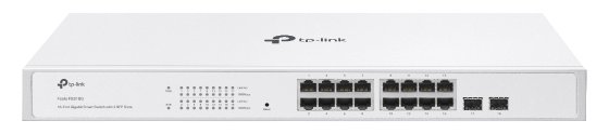 TP-LINK Festa FS318G V1 - Switch - Smart - 16 x 10/100/1000Base-T + 2 x 1 Gigabit SFP