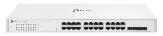 TP-LINK Festa FS328G V1 - Switch - Smart - 24 x 10/100/1000Base-T + 4 x 1 Gigabit SFP